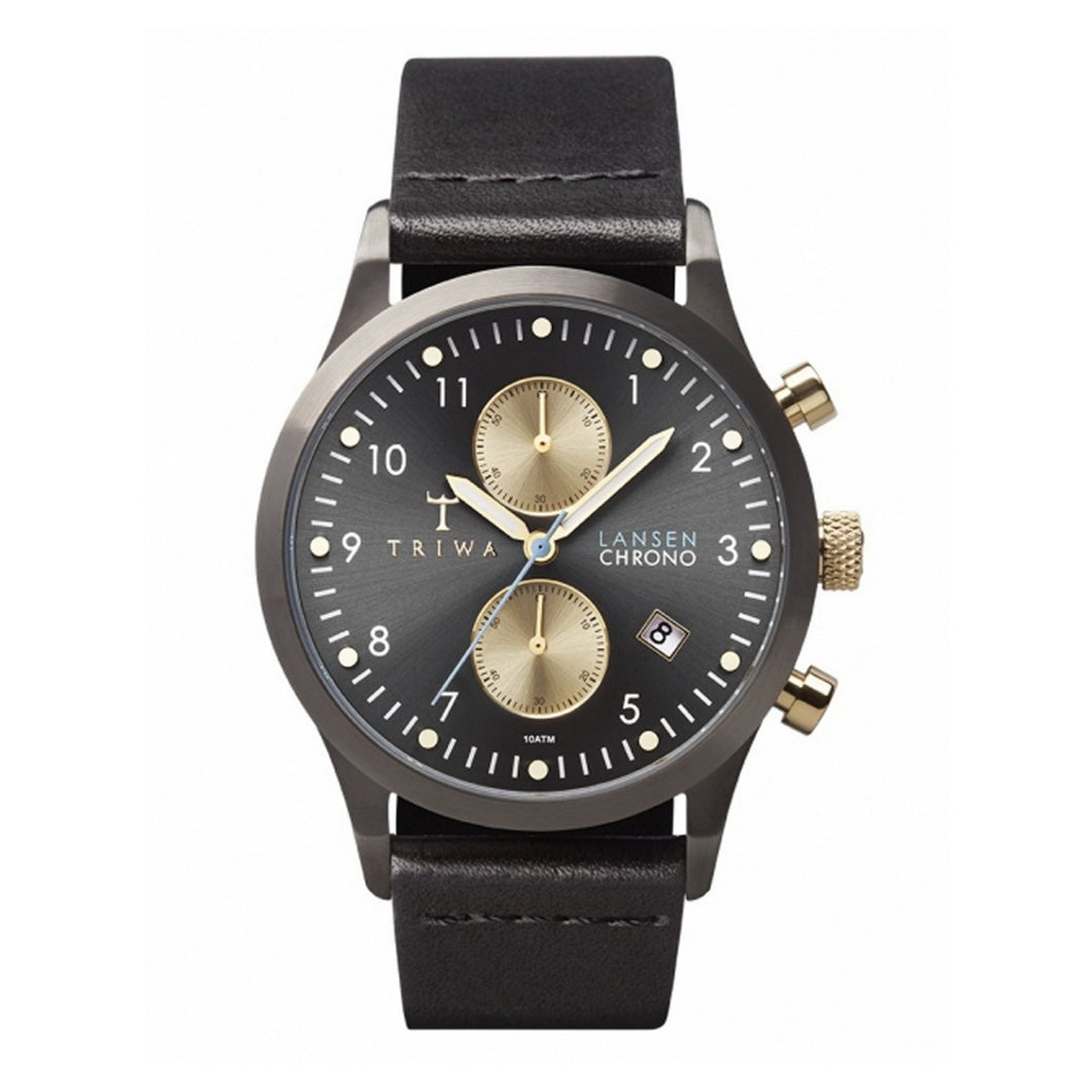 Triwa Unisex Uhr Armbanduhr LCST101-CL010113 Walter Lansen Chrono Leder