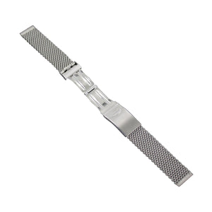Vollmer Uhrenarmband Milanaiseband Edelstahl 18 mm 05020H7