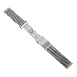 Vollmer Uhrenarmband Milanaiseband Edelstahl 20 mm 05030H7