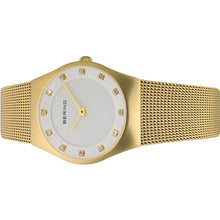 Laden Sie das Bild in den Galerie-Viewer, Bering Damen Uhr Armbanduhr Slim Classic - 11927-334 Meshband
