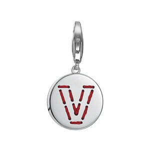 Esprit Anhänger Charms Silber Letter Fabric V ESCH91143A000