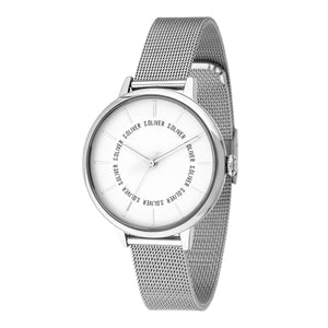 s.Oliver Damen Uhr Armbanduhr Edelstahl SO-3696-MQ