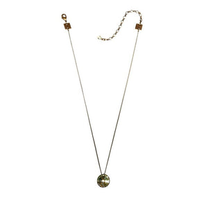 Konplott Halskette hängend Collier Rivoli hellgrün Chrysolit