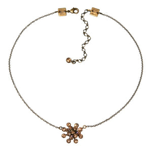 Konplott Halskette hängend Collier Magic Fireball beige