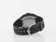 Laden Sie das Bild in den Galerie-Viewer, SINAR Jugenduhr Kinder Armbanduhr Digital Quarz Silikon XE-50-1 schwarz silber