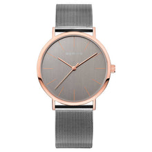 Laden Sie das Bild in den Galerie-Viewer, Bering Herren Uhr Armbanduhr Slim Classic - 13436-369 Meshband