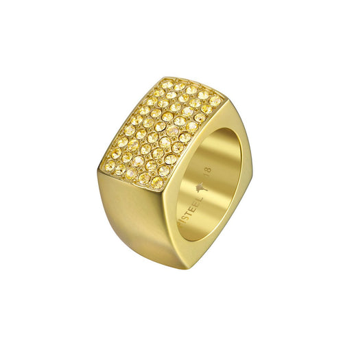 Joop Damen Ring Edelstahl gold Ella JPRG10627B1