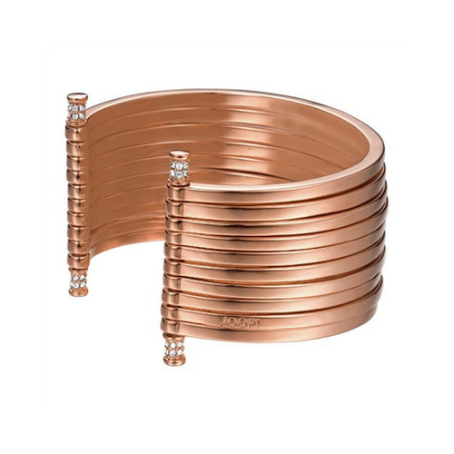 Joop Damen Armreif Edelstahl Rosé STRIPES JPBA00001C580