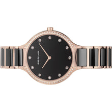 Laden Sie das Bild in den Galerie-Viewer, Bering Damen Uhr Armbanduhr Slim Ceramic - 30434-746 Edelstahl