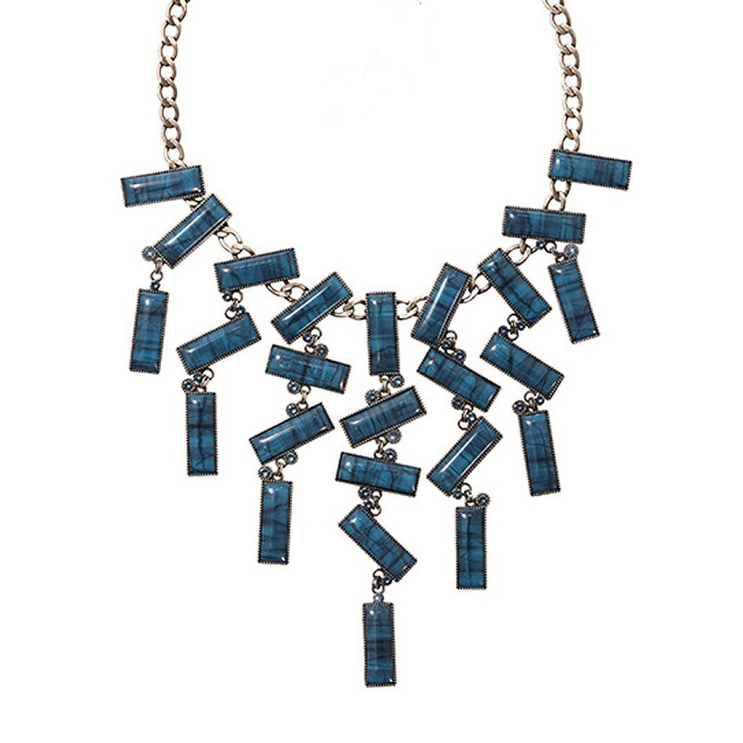 Konplott Kette Collier Float to the Rhytm blue