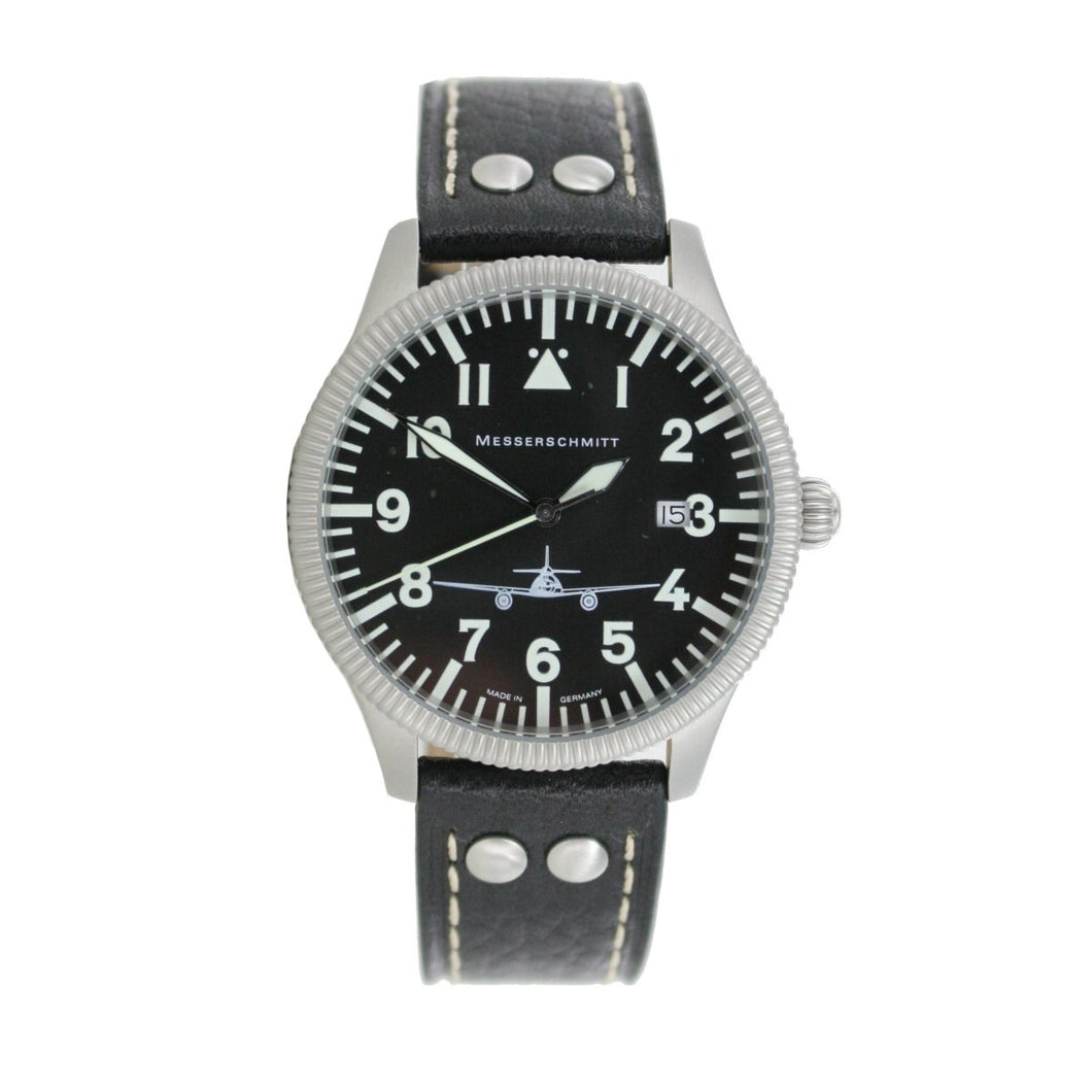 Aristo Herren Messerschmitt Uhr Fliegeruhr ME 262-41S