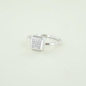 Esprit Damen Ring Edelstahl Silber Zirkonia Gr.56 ESRG023