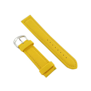 Ingersoll Ersatzband für Uhren Leder Textil gelb Dornschließe Si 22 mm