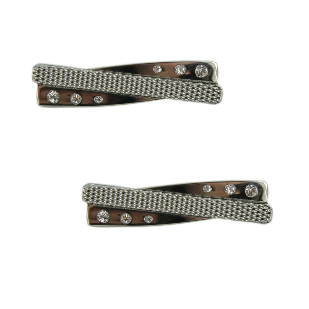 Skagen Damen Ohrstecker Milanaise silber JES0016