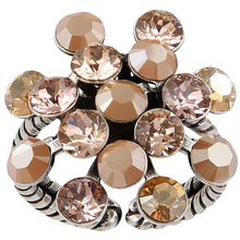 Laden Sie das Bild in den Galerie-Viewer, Konplott Ring Magic Fireball beige antique silver