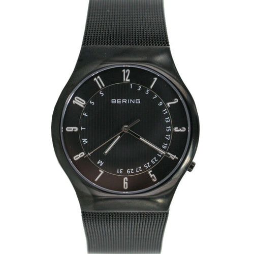 Bering Herren Uhr Armbanduhr Slim Radio Control - 51840-222-1 Meshband