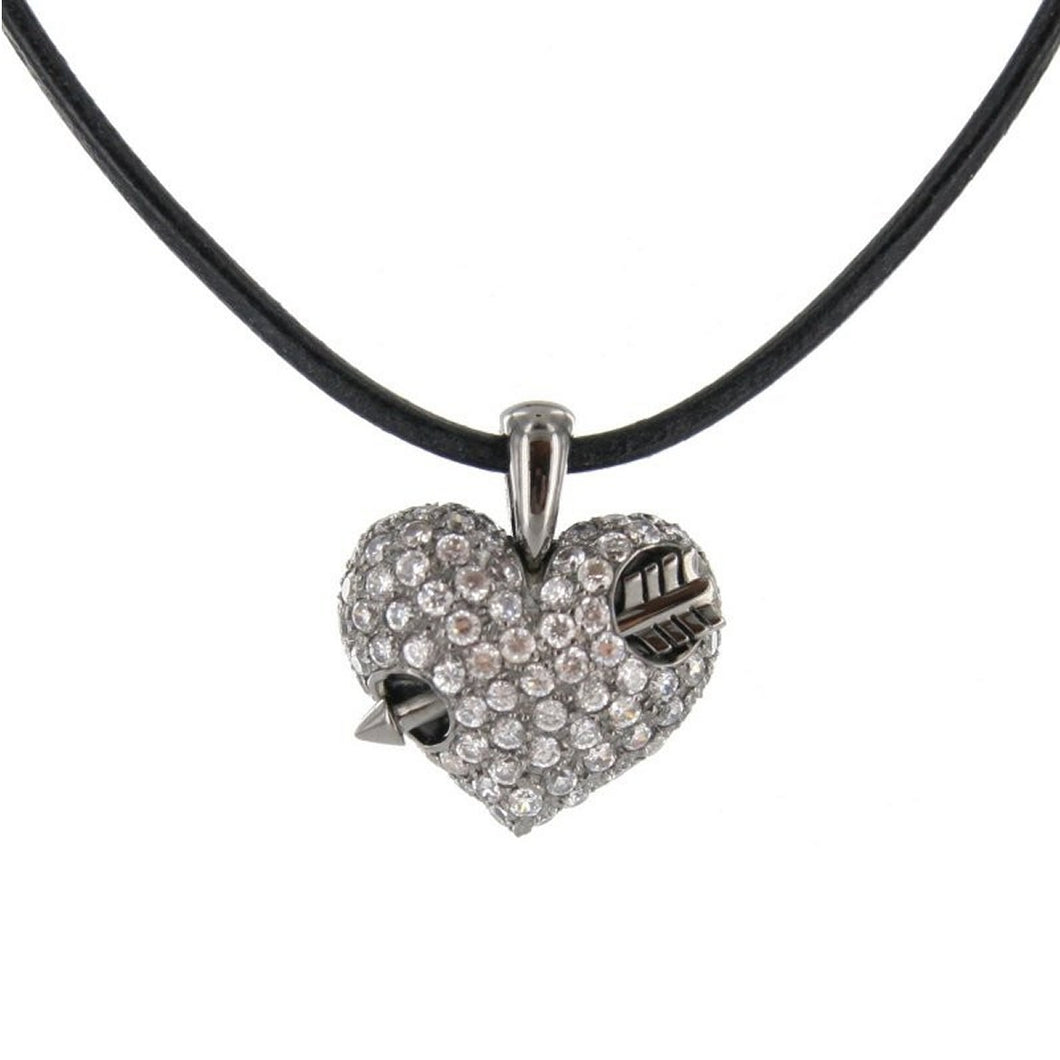 Heartbreaker by Drachenfels Damen Silber Anhänger Kette LD AT 52-B