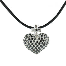 Laden Sie das Bild in den Galerie-Viewer, Heartbreaker by Drachenfels Damen Silber Anhänger Kette LD AT 51 BL