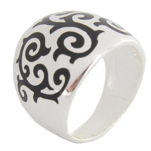 Heartbreaker by Drachenfels Damen Ring marrakesh schwarz LD MA 14