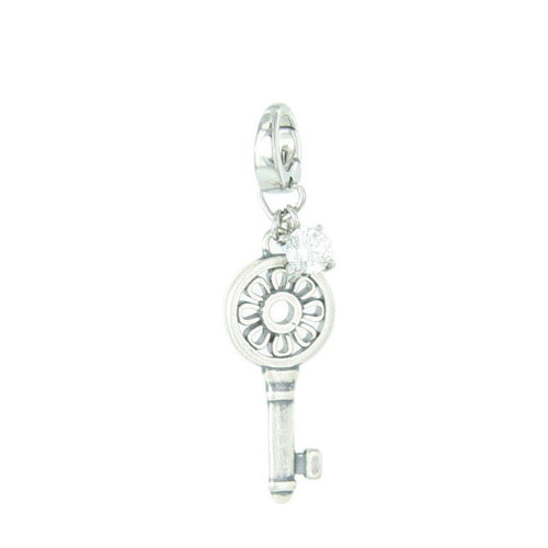 Fossil Anhänger Charms JF87633040 Schlüssel mit Zyrkonia