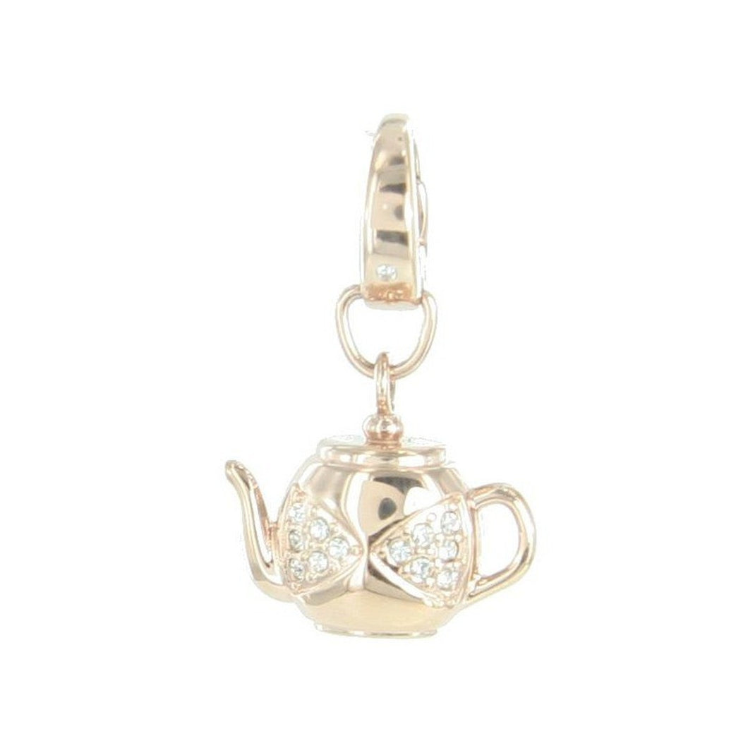 Fossil Anhänger Charms JF00276791 Teekanne rose Zyrkonia