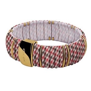 Hip Hop Damen Armband Armreif Silikon Kint HJ0140 alors c'est rouge