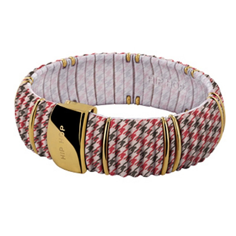Hip Hop Damen Armband Armreif Silikon Kint HJ0140 alors c'est rouge
