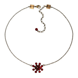 Konplott Halskette hängend Collier Magic Fireball rot Siam