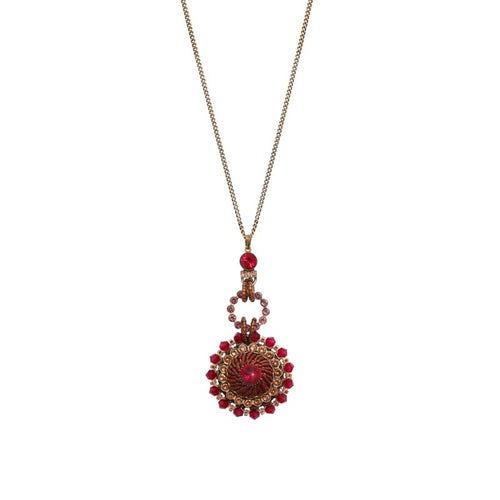 Konplott Halskette Collier African Glam rot