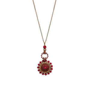 Konplott Halskette Collier African Glam rot