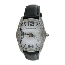 Laden Sie das Bild in den Galerie-Viewer, Chronotech Damen Uhr Leder schwarz CT7588LS