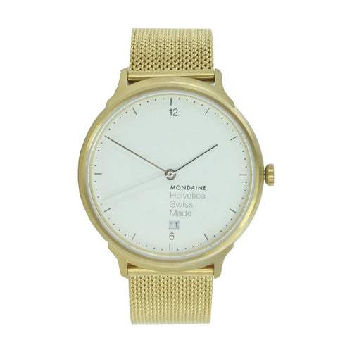 Mondaine Damen Uhr Helvetica No1 LIGHT Holiday Edition MH1.L2211.SM