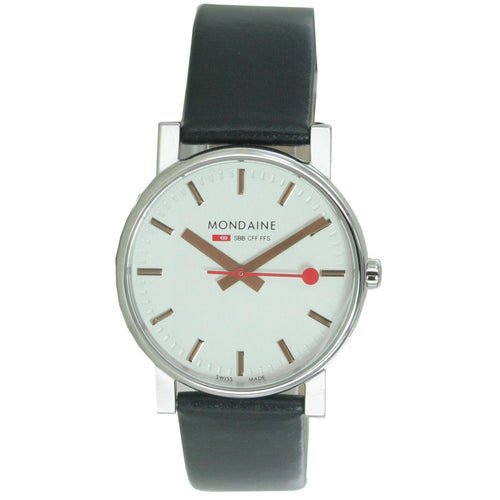 Mondaine Damen Uhr SBB Evo Armbanduhr A658.30300.18SBB Leder
