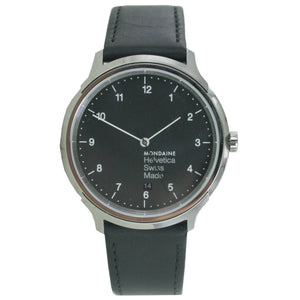 Mondaine Damen Uhr Helvetica No1 Regular Armbanduhr MH1.R2220.LB Leder