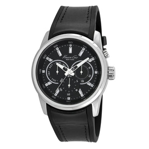 Kenneth Cole New York Herren-Armbanduhr Analog Quarz Leder 10022534