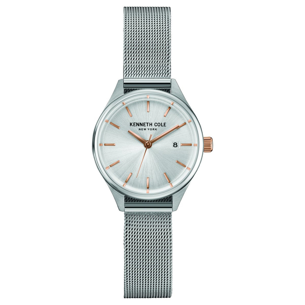 Kenneth Cole New York Damen Uhr Armbanduhr Edelstahl 10030840