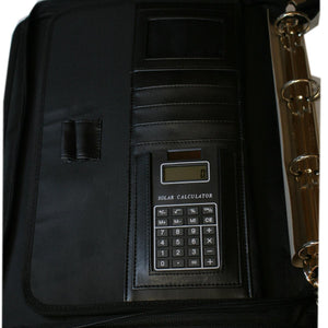Ingersoll Organizer Konferenzmappe Tasche Visitenkarten OR-751BK Nylon schwarz