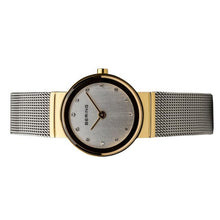 Laden Sie das Bild in den Galerie-Viewer, Bering Damen Uhr Armbanduhr Slim Classic - 10126-001-1 Meshband