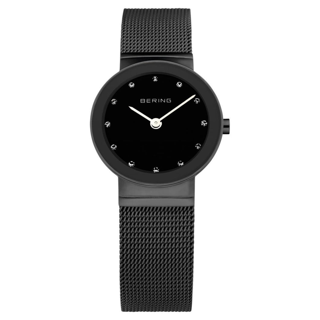 Bering Damen Uhr Armbanduhr Slim Classic - 10126-077 Meshband