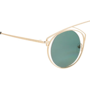 Liebeskind Berlin Damen Sonnenbrille 10250-00105 GOLD / GRÜN TRANSP