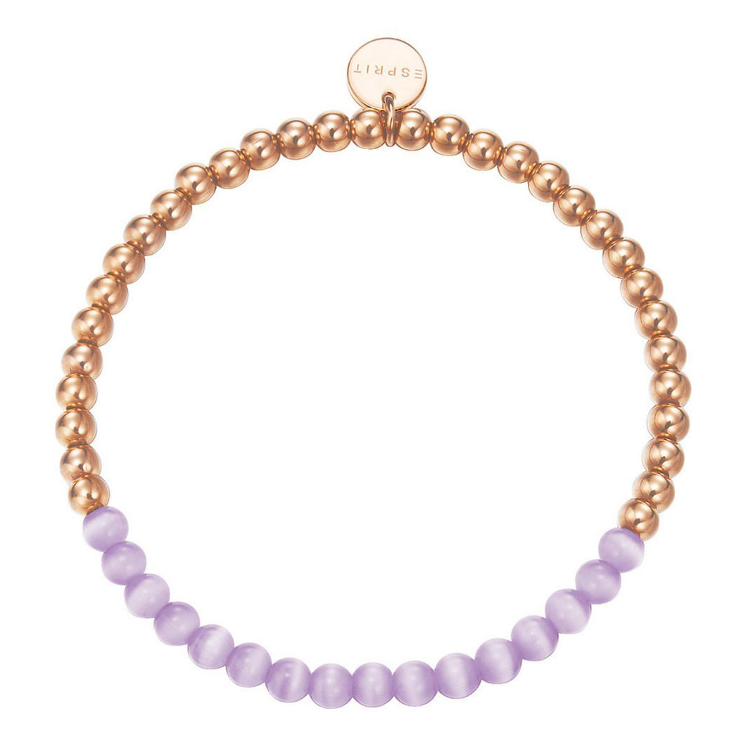 Esprit Damen Armband Edelstahl rosé Spheres ESBR11641E165