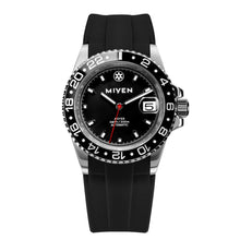 Laden Sie das Bild in den Galerie-Viewer, MIYEN MUNICH Herren Uhr Sport Taucheruhr Analog Automatik Abyss 1040-11-1 Kautschuk