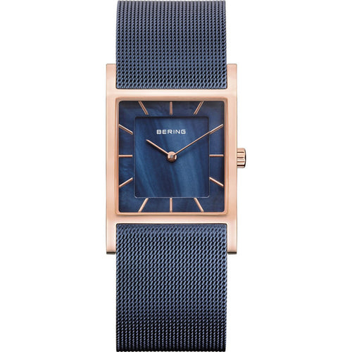 Bering Damen Uhr Armbanduhr Slim Classic - 10426-367 Meshband