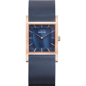 Bering Damen Uhr Armbanduhr Slim Classic - 10426-367 Meshband