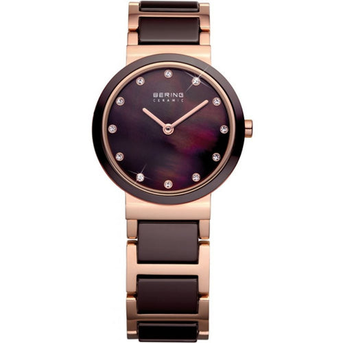 Bering Damen Uhr Armbanduhr Slim Ceramic - 10729-765-1