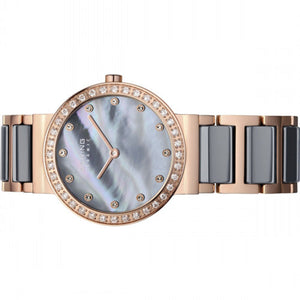 Bering Damen Uhr Armbanduhr Slim Ceramic - 10729-769-1 Edelstahl
