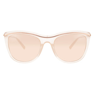 Liebeskind Berlin Damen Sonnenbrille 10789-00190 BEIGE TRANSPARENT / ROSÉ GOLD