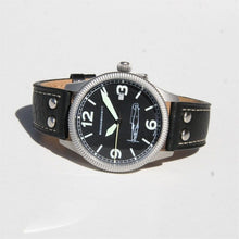 Laden Sie das Bild in den Galerie-Viewer, Aristo Herren Messerschmitt Uhr Fliegeruhr ME  109-41S