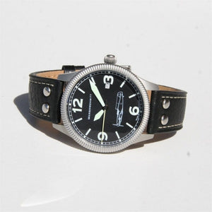 Aristo Herren Messerschmitt Uhr Fliegeruhr ME  109-41S