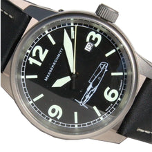 Laden Sie das Bild in den Galerie-Viewer, Aristo Herren Messerschmitt Uhr Fliegeruhr Titan ME 109 / 109-M